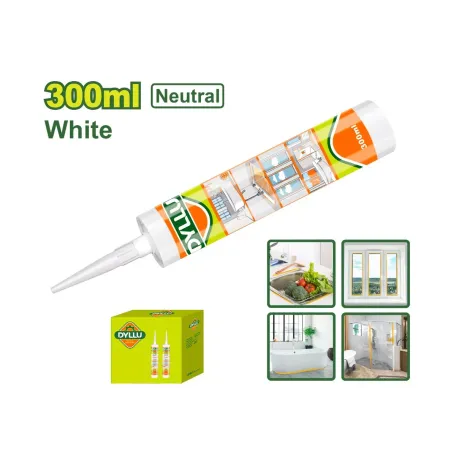 Սիլիկոնե հերմետիկ նեյտրալ սպիտակ DYLLU DTGQ2T11 300մլ