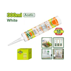 Սիլիկոնե հերմետիկ քացախային սպիտակ DYLLU DTGQ2T31 300մլ