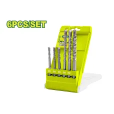 Հարվածային գայլիկոնների հավաքածու SDS Plus (6 հատ) DYLLU DTHD6B06 6-12մմ Հարվածային գայլիկոնների հավաքածու SDS Plus (6 հատ) DYLLU DTHD6B06 6-12մմ