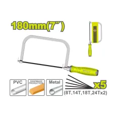 Ձեռքի նրբասղոց 180 մմ DYLLU DTHF5107 Ձեռքի նրբասղոց 180 մմ DYLLU DTHF5107