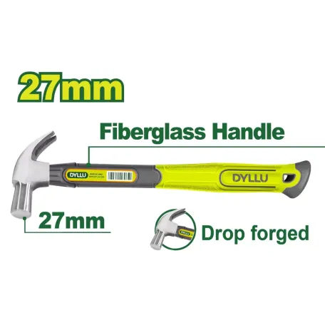 Մուրճ մեխահան բրիտանական DYLLU DTHM3327 27մմ