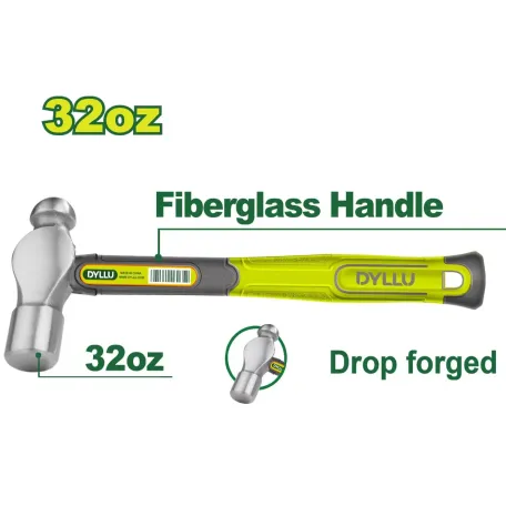 Գնդիկավոր մուրճ DYLLU DTHM5332 900գր Գնդիկավոր մուրճ DYLLU DTHM5332 900գր