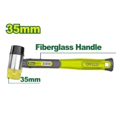 Ռետինե-Պլաստիկե մուրճ DYLLU DTHM7305 35մմ Ռետինե-Պլաստիկե մուրճ DYLLU DTHM7305 35մմ