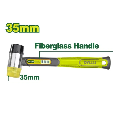 Ռետինե-Պլաստիկե մուրճ DYLLU DTHM7305 35մմ