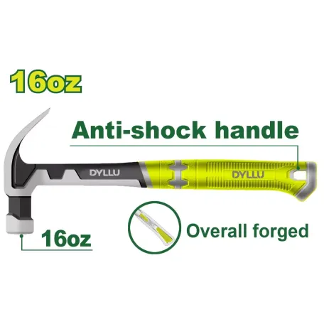 Մուրճ մեխահան DYLLU DTHM8316 450գր Մուրճ մեխահան DYLLU DTHM8316 450գր