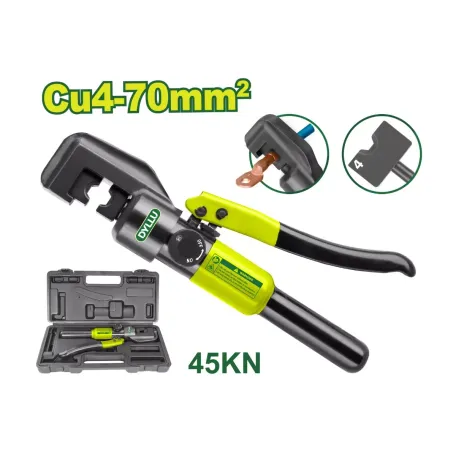 Հիդրավլիկ սեղմիչ DYLLU DTHT1D70 4-70մմ² Հիդրավլիկ սեղմիչ DYLLU DTHT1D70 4-70մմ²