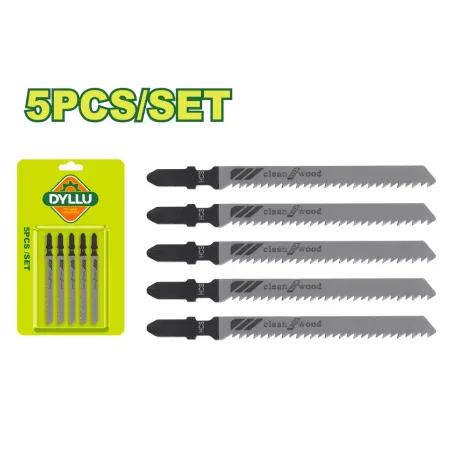 Նրբասղոցի 5 հատ փայտի դանակների հավաքածու DYLLU DTJB101D 74մմ