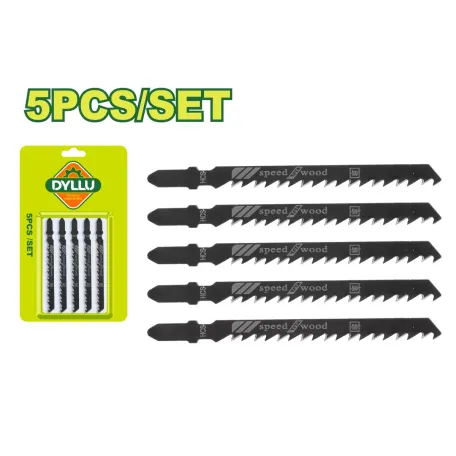 Նրբասղոցի 5 հատ փայտի դանակների հավաքածու DYLLU DTJB144D 74մմ