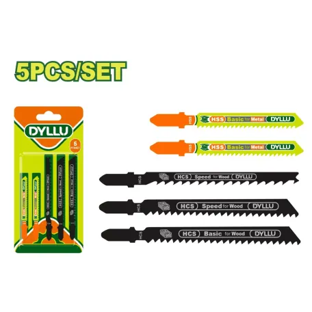 Նրբասղոցի 5 հատ դանակների հավաքածու DYLLU DTJB2K51