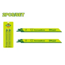 Սուսերավոր սղոցի մետաղի դանակների (2 հատ) հավաքածու DYLLU DTJT1122BF 225մմ Սուսերավոր սղոցի մետաղի դանակների (2 հատ) հավաքածու DYLLU DTJT1122BF 225մմ