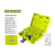 Երկմետաղ ծակիչների հավաքածու (13 միավոր) DYLLU DTKJ3413 Երկմետաղ ծակիչների հավաքածու (13 միավոր) DYLLU DTKJ3413