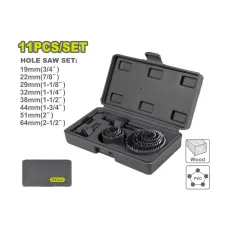 Սղոցաձև ծակիչների հավաքածու փայտի 11 հատ DYLLU DTKJ4411 Սղոցաձև ծակիչների հավաքածու փայտի 11 հատ DYLLU DTKJ4411