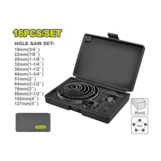 Սղոցաձև ծակիչների հավաքածու փայտի 16 հատ DYLLU DTKJ4416 Սղոցաձև ծակիչների հավաքածու փայտի 16 հատ DYLLU DTKJ4416