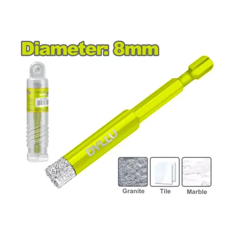 Թագագլխիկ ալմաստե զոդված 8մմ DYLLU DTKJ5K08