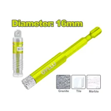 Թագագլխիկ ալմաստե զոդված 16մմ DYLLU DTKJ5K16