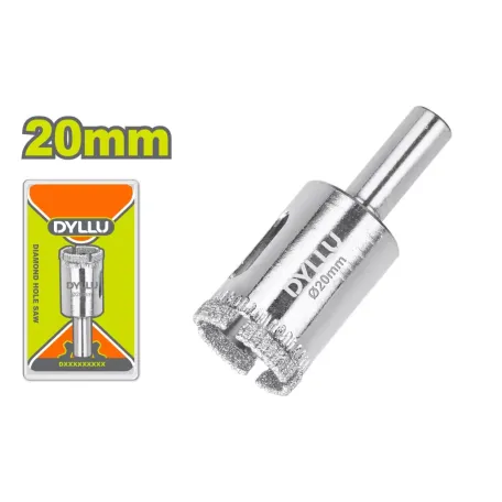 Սղոցաձև ծակիչ ալմաստե 20մմ DYLLU DTKJ7620