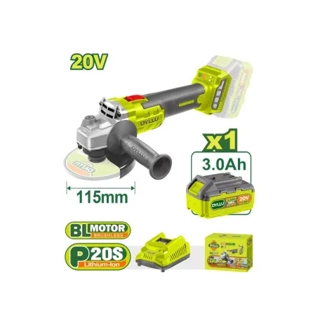 ԱՀՄ մարտկոցային DYLLU DTLAPM21 20Վ 115մմ ԱՀՄ մարտկոցային DYLLU DTLAPM21 20Վ 115մմ