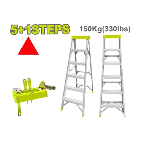 Սանդուղք միակողմանի 5+1 քայլ, 150 կգ DYLLU DTLD2H05
