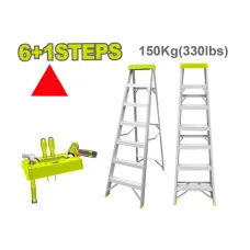 Սանդուղք միակողմանի 6+1 քայլ, 150 կգ DYLLU DTLD2H06