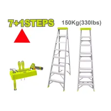 Սանդուղք միակողմանի 7+1 քայլ, 150 կգ DYLLU DTLD2H07
