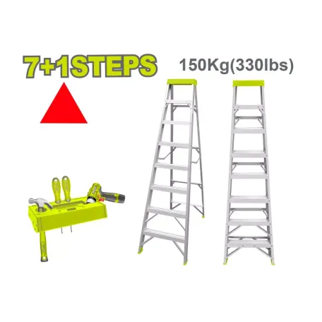Սանդուղք միակողմանի 7+1 քայլ, 150 կգ DYLLU DTLD2H07