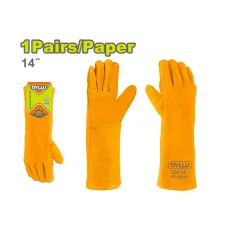 Եռակցման ձեռնոց կաշվե DYLLU DTLG2114 Եռակցման ձեռնոց կաշվե DYLLU DTLG2114