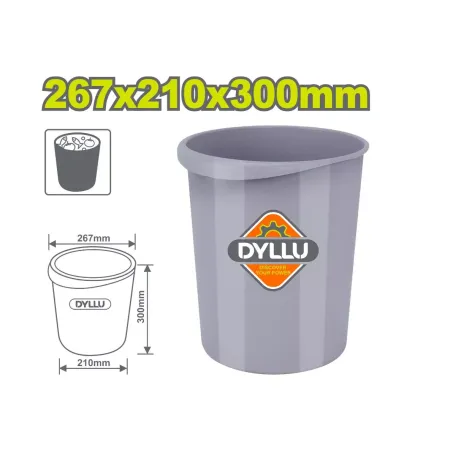 Պլաստիկ դույլ աղբի 267x210x300 մմ DYLLU DTLJ1330