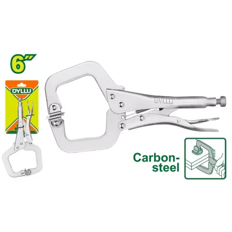 Եռակցման C-աձև սեղմիչ աքցան DYLLU DTLP4106 160մմ Եռակցման C-աձև սեղմիչ աքցան DYLLU DTLP4106 160մմ