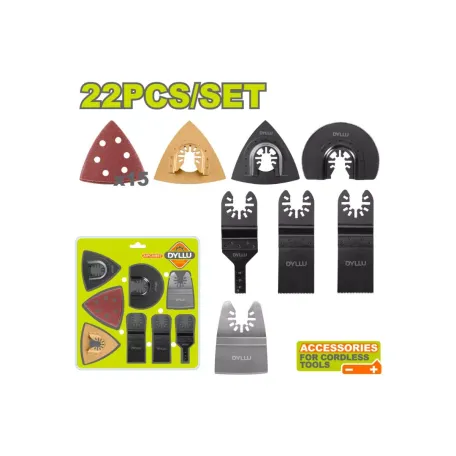 Ռենովատորի աքսեսուարների հավաքածու DYLLU DTMA9417 (22 հատ) Ռենովատորի աքսեսուարների հավաքածու DYLLU DTMA9417 (22 հատ)