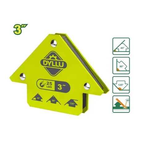 Եռակցման մագնիսական անկյուն DYLLU DTMC1603 3''