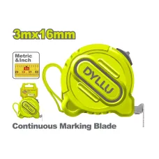Չափիչ ժապավեն 3մx16մմ DYLLU DTMT1210