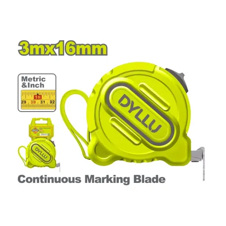 Չափիչ ժապավեն 3մx16մմ DYLLU DTMT1210