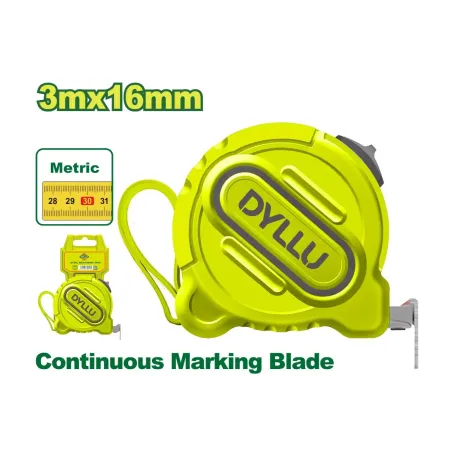 Պողպատե չափիչ ժապավեն DYLLU DTMT1210M 3մ Պողպատե չափիչ ժապավեն DYLLU DTMT1210M 3մ