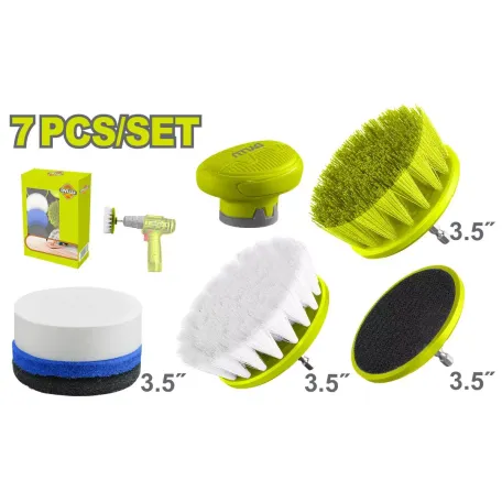 Մաքրող խոզանակների հավաքածու (7 միավոր) DYLLU DTND5402