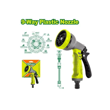 Պլաստիկ միակցիչ գլխիկ 9-քայլանի DYLLU DTNE9E34 Պլաստիկ միակցիչ գլխիկ 9-քայլանի DYLLU DTNE9E34