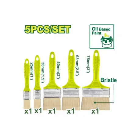 Ներկի վրձինների (5 հատ) հավաքածու DYLLU DTPB1952 25-75մմ