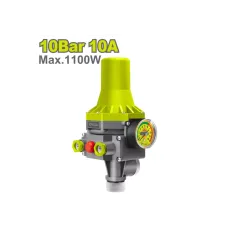 Պոմպի ավտոմատ կարգավորման սարք 1100Վտ 10 բար DYLLU DTPC1A03 Պոմպի ավտոմատ կարգավորման սարք 1100Վտ 10 բար DYLLU DTPC1A03