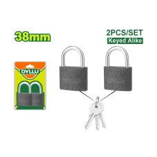 Կախովի կողպեք 1 բանալիով 2 հատ 38մմ DYLLU DTPD5442