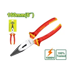 Դիէլեկտրիկ երկարաշուրթ աքցան DYLLU DTPL2936 160մմ Դիէլեկտրիկ երկարաշուրթ աքցան DYLLU DTPL2936 160մմ