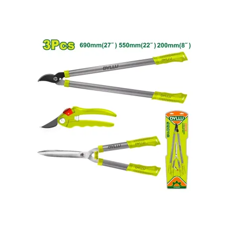 Էտի մկրատների հավաքածու 3 հատ DYLLU DTPR3E03