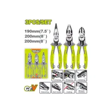 Բազմաֆունկցիոնալ հարթաշուրթ աքցանների հավաքածու Cr-V DYLLU DTPS0413