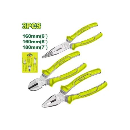 Աքցանների (3 հատ) հավաքածու DYLLU DTPS0603 160-180մմ Աքցանների (3 հատ) հավաքածու DYLLU DTPS0603 160-180մմ