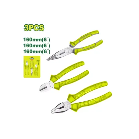 Աքցանների (3 հատ) հավաքածու DYLLU DTPS0623 160մմ Աքցանների (3 հատ) հավաքածու DYLLU DTPS0623 160մմ