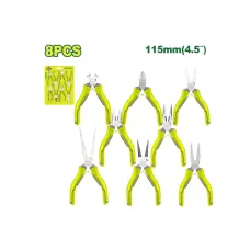 Փոքր աքցանների (8 հատ) հավաքածու DYLLU DTPS1618 115մմ