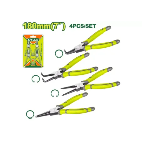Ավտոսպասարկման աքցանների (4 հատ) հավաքածու DYLLU DTPS2604 240մմ
