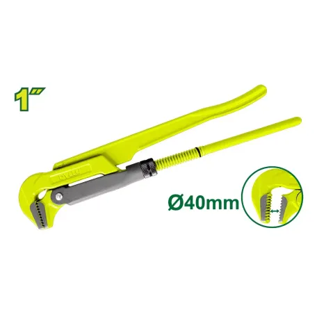 90° խողովակի բանալի շվեդական DYLLU DTPW2101 1''