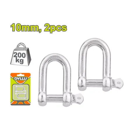 Տակելաժային կեռիկներ (2 հատ) 10 մմ DYLLU DTQL3K02