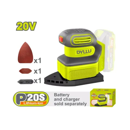 Հղկող մեքենա վիբրացիոն մարտկոցային DYLLU DTRAP5020 20Վ