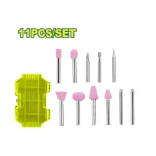 Հղկման և փայլեցման աքսեսուարներ DYLLU DTRR2011 1/8'' (11 կտոր)