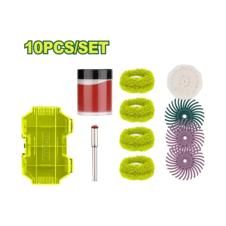 Հղկման և փայլեցման աքսեսուարներ DYLLU DTRR5010 1/8''  (10 կտոր)